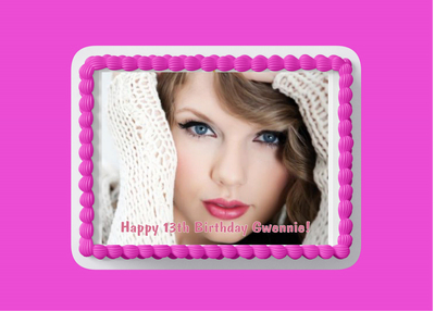 ERA Birthday Edible Birthday Cake Topper