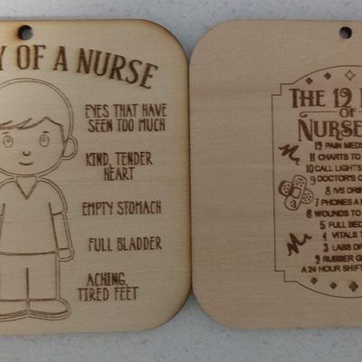 # 270 nurse ornament - Thumbnail 3