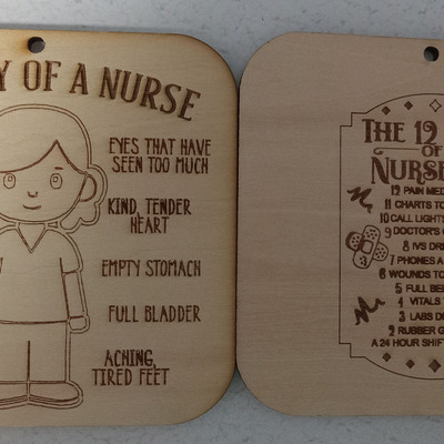 # 270 nurse ornament