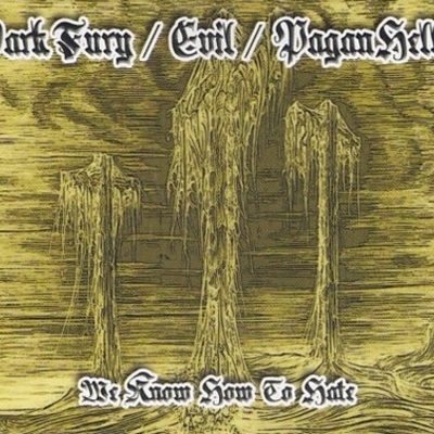 Dark fury / evil / pagan hellfire - split tape - Thumbnail 3