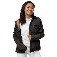 Unisex denim sherpa jacket - Thumbnail 2