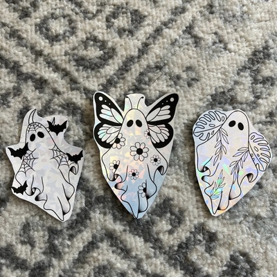 Ghost stickers 