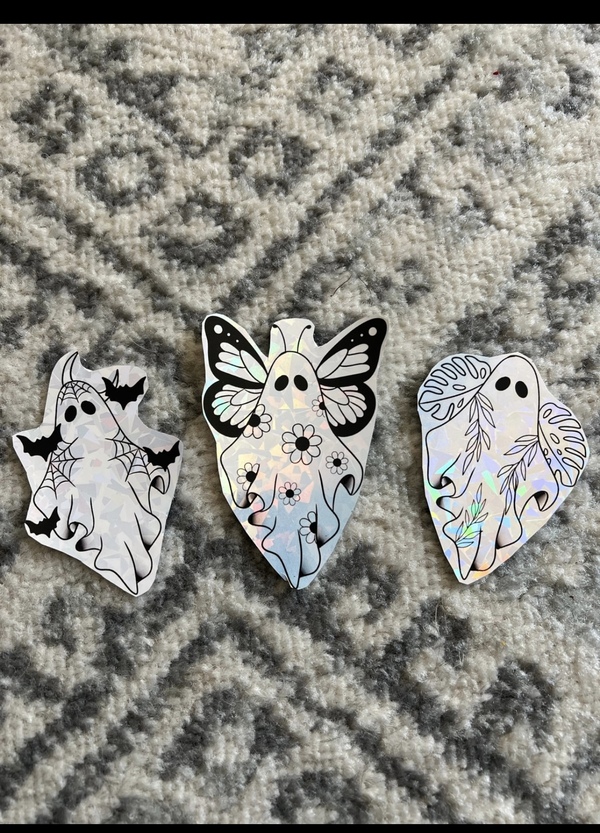 Ghost stickers 