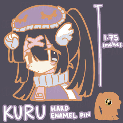 KURU Hard Enamel Pin