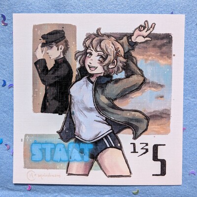 Natsuno 13 sentinels aegis rim print + sticker