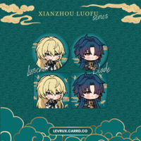 [Honkai Star Rail] Button Pins & Magnets - Thumbnail 1