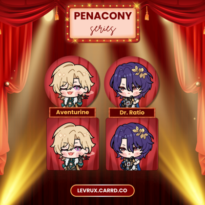 [Honkai Star Rail] Button Pins & Magnets