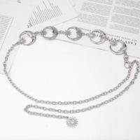 SUN & MOON SILVER BELT - Thumbnail 1