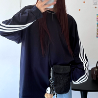 *Free Shipping*90s 3-STRIPES SWEATSHIRT - Thumbnail 4