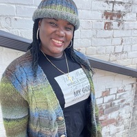 Hand-Knit Cardigan Sweater - Thumbnail 4