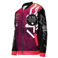 LWS unisex bomber jacket - Thumbnail 2