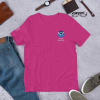 NOAA Pelagic Research Embroidered Unisex t-shirt with PIFSC Sleeve - Thumbnail 13