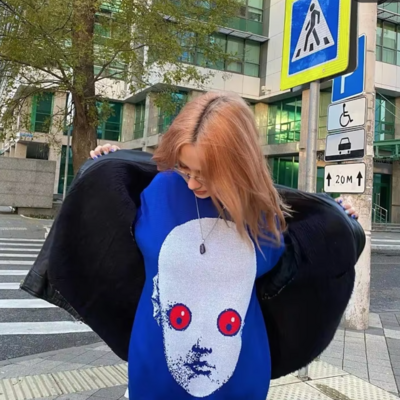 Fantastic planet knit sweater - Thumbnail 2