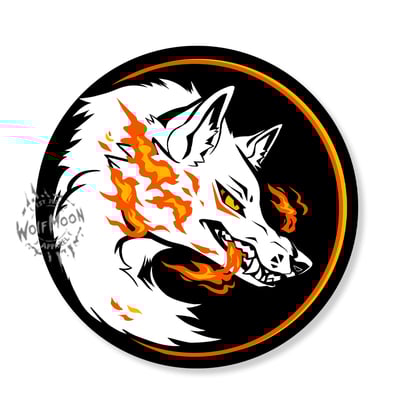 Solar eclipse sticker