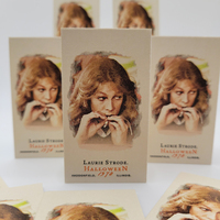 Laurie Strode and Mary Jane Halloween Vintage Custom Horror Trading Card - Thumbnail 8