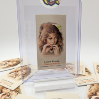 Laurie Strode and Mary Jane Halloween Vintage Custom Horror Trading Card - Thumbnail 4