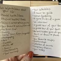 Some Zine Ideas - Thumbnail 1