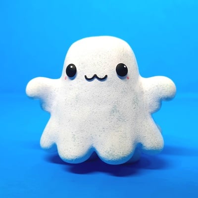 Kawaii ghost miniature original sculpt 