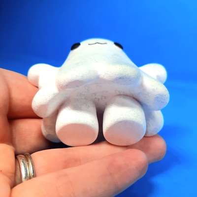 Kawaii ghost miniature original sculpt 