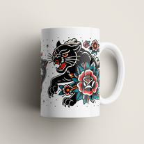 Wild Panther Coffee Mug