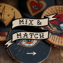 Mix & Match Wooden Coasters | 36 Designs to Choose