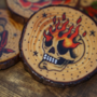 Skull Set of 4 Wooden Coasters -2