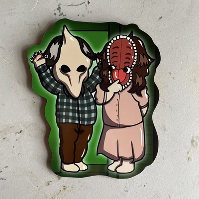  adam and barbara woodcut