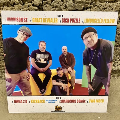 Sick puzzle - 12" on blue