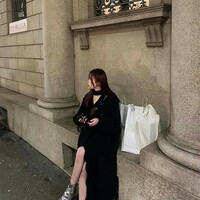 Women's genuine leather pig's hoof split toe martin boots - Thumbnail 1