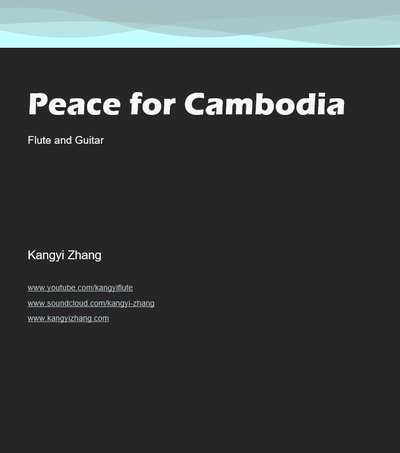Peace for Cambodia (flute and guitar)