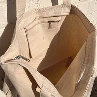 Tote - Sky Blue Moth - Thumbnail 1