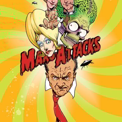 'mars attacks' print (18x28)