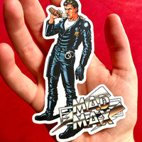 'Mad Max' Sticker (3x4.5) - Thumbnail 1