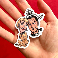 'Mars Attacks: The Lovers' Sticker (3x2) - Thumbnail 1