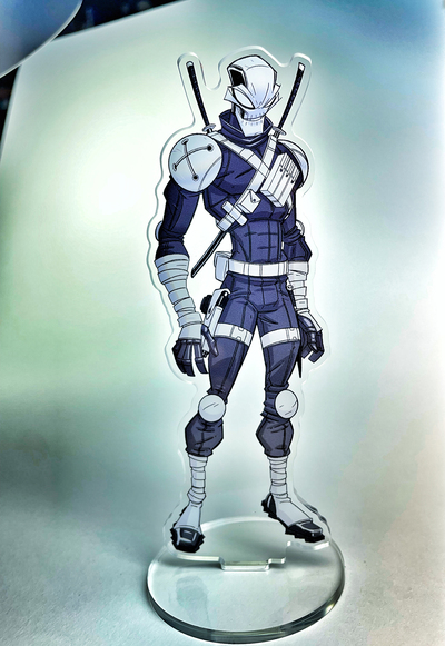 Black Phantom Acrylic Standee