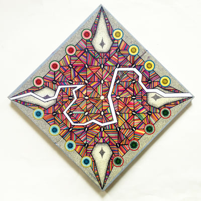 "easy maze: stratego" --- by mark rice 