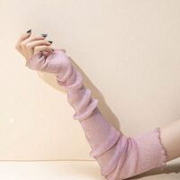 Pink Kira Kira Y2K Arm Warmers - Thumbnail 1