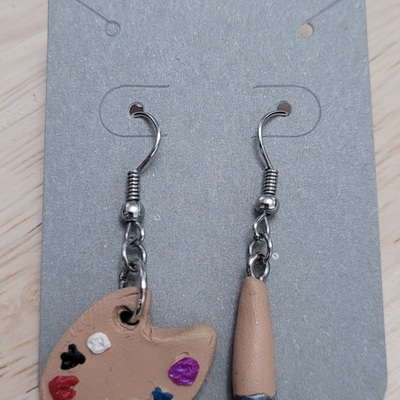 Artist earrings