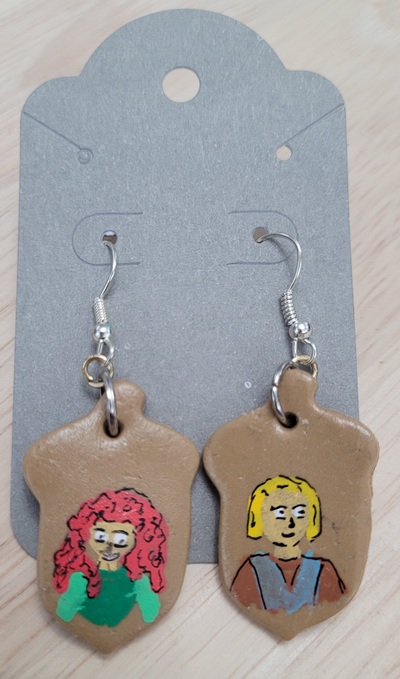 Belgariad inspired earrings