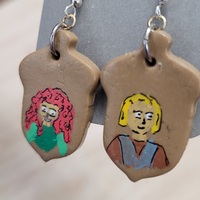 Belgariad inspired earrings - Thumbnail 2