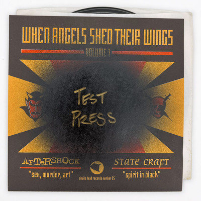 Dhr05 "test press" wastw v1 7" aftershock & state craft