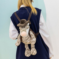 Safari Animal Plush Bag - Thumbnail 3