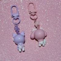 Melody/Kuromi Sleepy Keychain - Thumbnail 5
