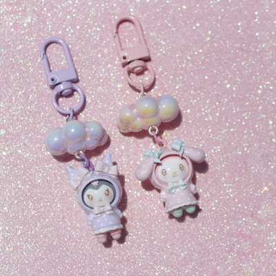 Melody/Kuromi Rainy keychains
