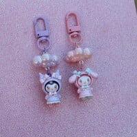 Melody/Kuromi Rainy keychains - Thumbnail 8