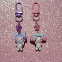 Melody/Kuromi Lollipop keychains - Thumbnail 2