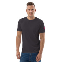 Grey Cotton T-Shirt PQN - Thumbnail 3