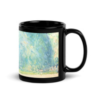 Black Glossy Mug - Nostalgic Glow - Thumbnail 3