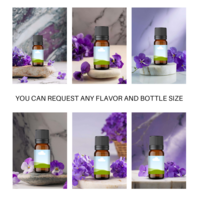 Dropper Bottle 10ml Mockup Violet flavor, Amber Bottle Canva Mockup, Serum Bottle Mockup Natural and Fresh Themed Visuals and Marketing - Thumbnail 8
