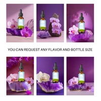 Dropper Bottle 30ml Mockup Orchard flavor, Amber Bottle Canva Mockup, Serum Bottle Mockup Natural and Fresh Themed Visuals and Marketing - Thumbnail 1